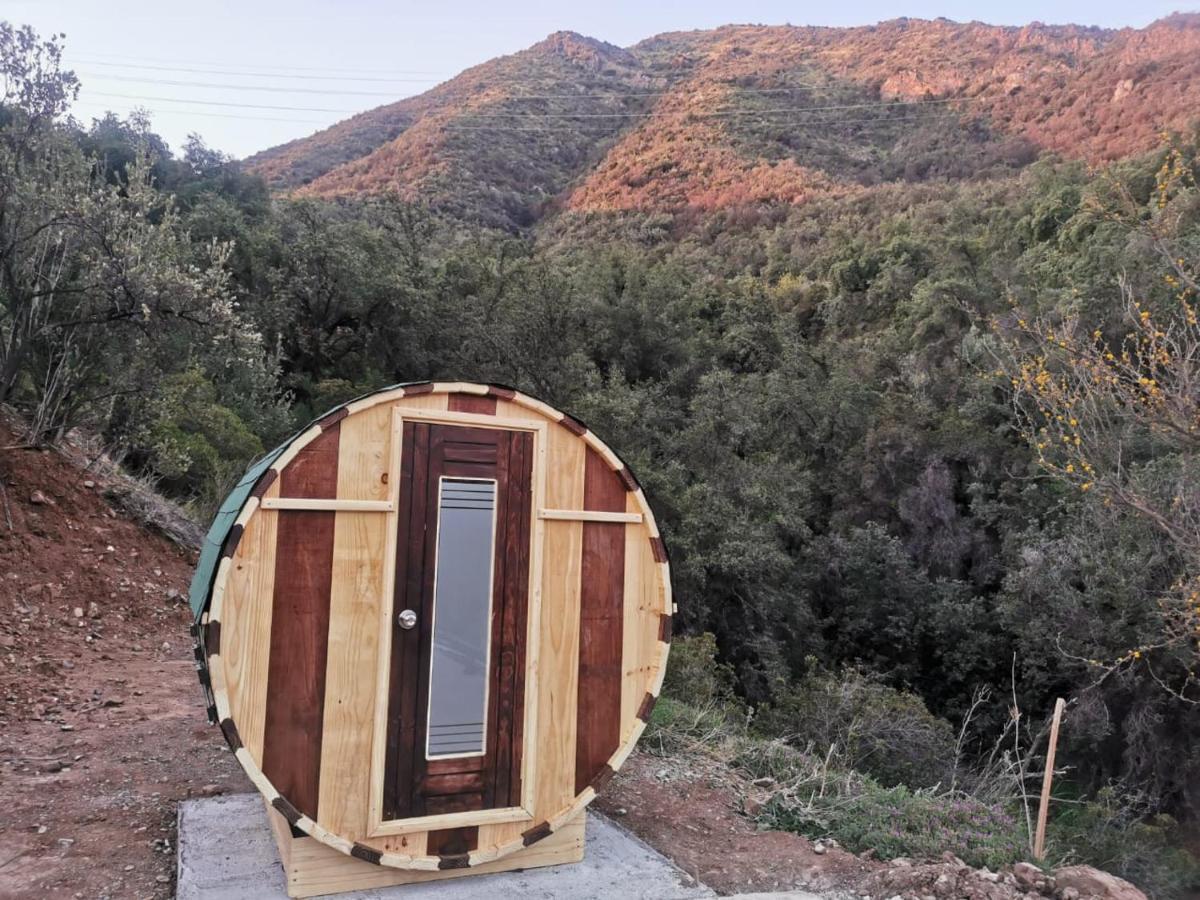 Cabana San Jose Del Maipo Sector La Obra Los Chacayes Exteriér fotografie